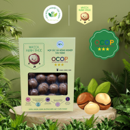 Hộp mắc ca nguyên vỏ Macca Hạnh Phúc